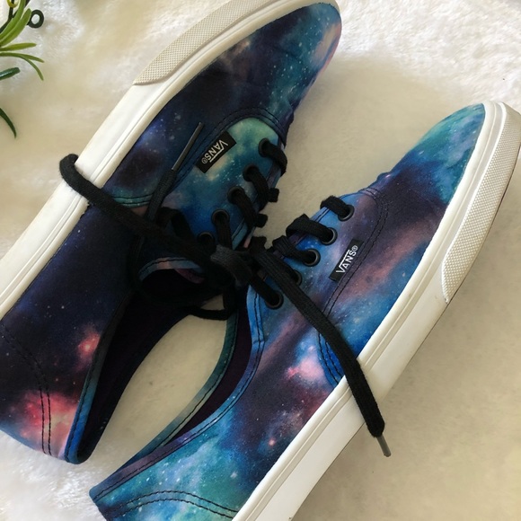 Vans Cosmic Space Galaxy Lace Up Unisex Womens Size 9.5 | Men’s Size 8 - Picture 7 of 8
